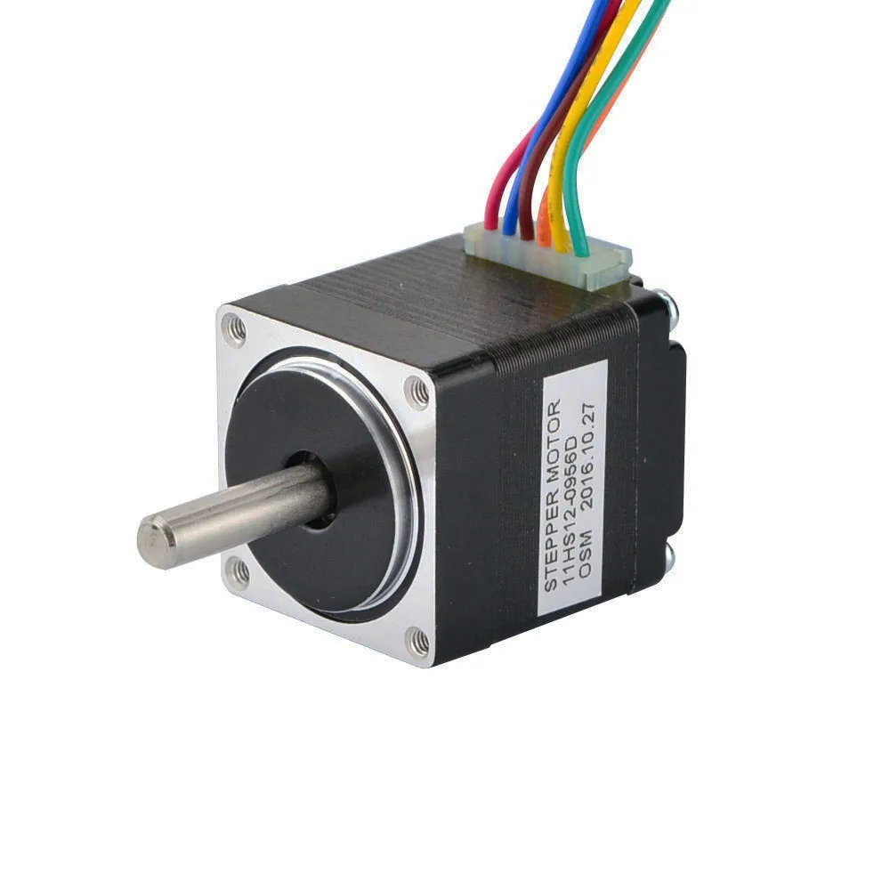 Dual Shaft Nema 11 Unipolar Stepper Motor 6 lead 1.8deg 4.3Ncm(6.1oz.in