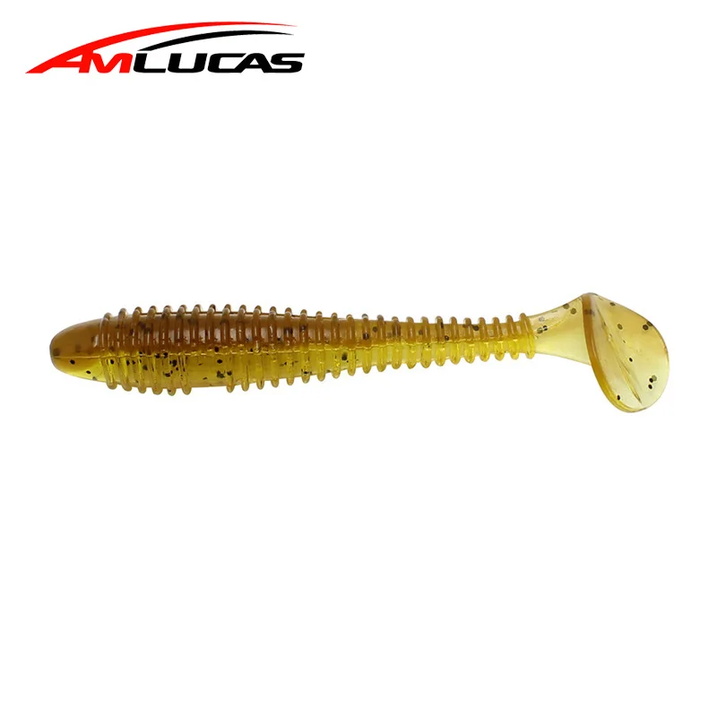 Amlucas рыболовные приманки Swing Impact Swimbait 8 шт. 75 мм 2,7 г мягкие приманки искусственные приманки для рыбалки на карпа приманка для окуня рыболовные снасти WW87