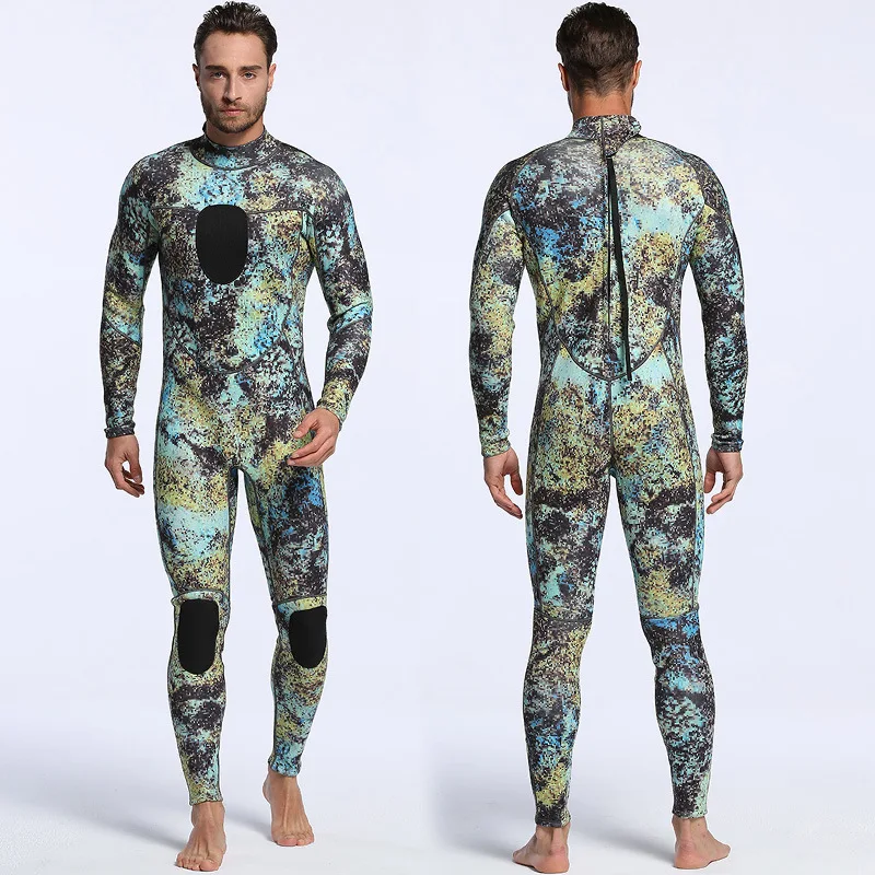 3mm men Camouflage Diving suit neoprene pesca diving spearfishing