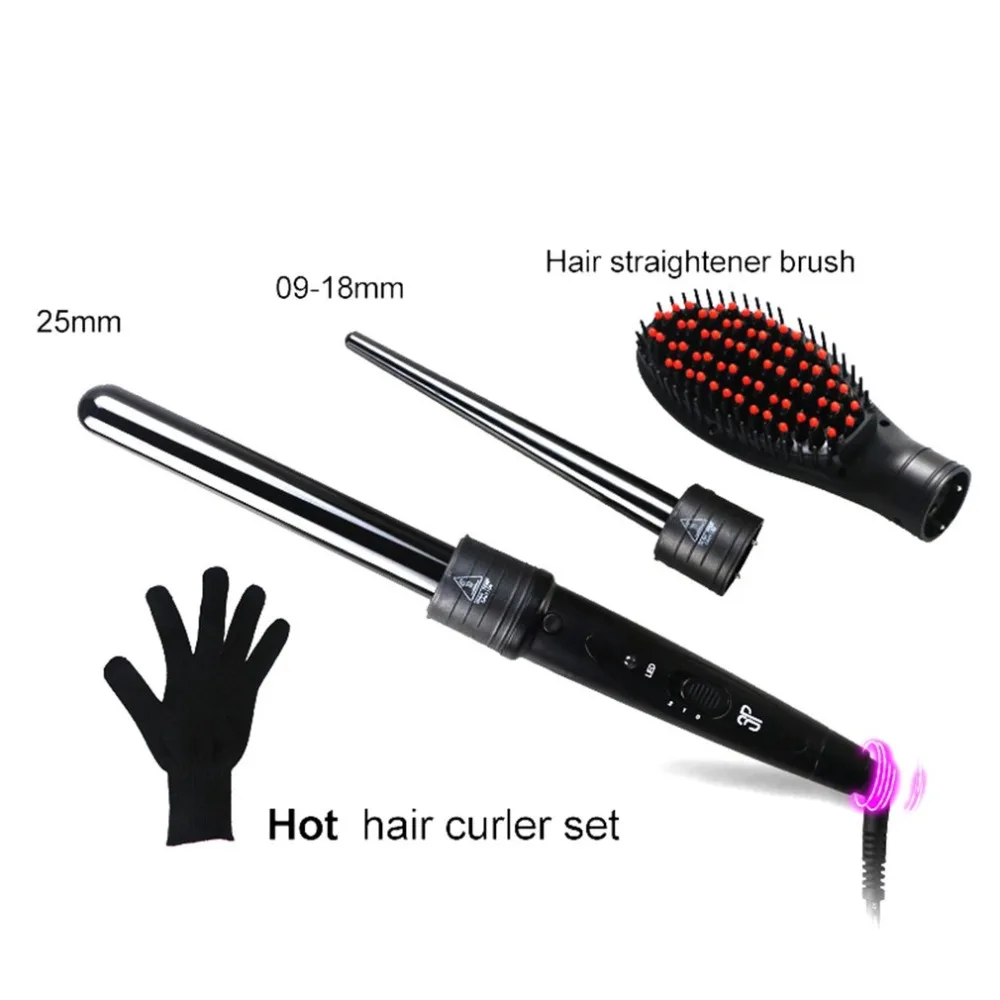 

Nm-2813 Change Head Straight Dual-Use Hair Curler