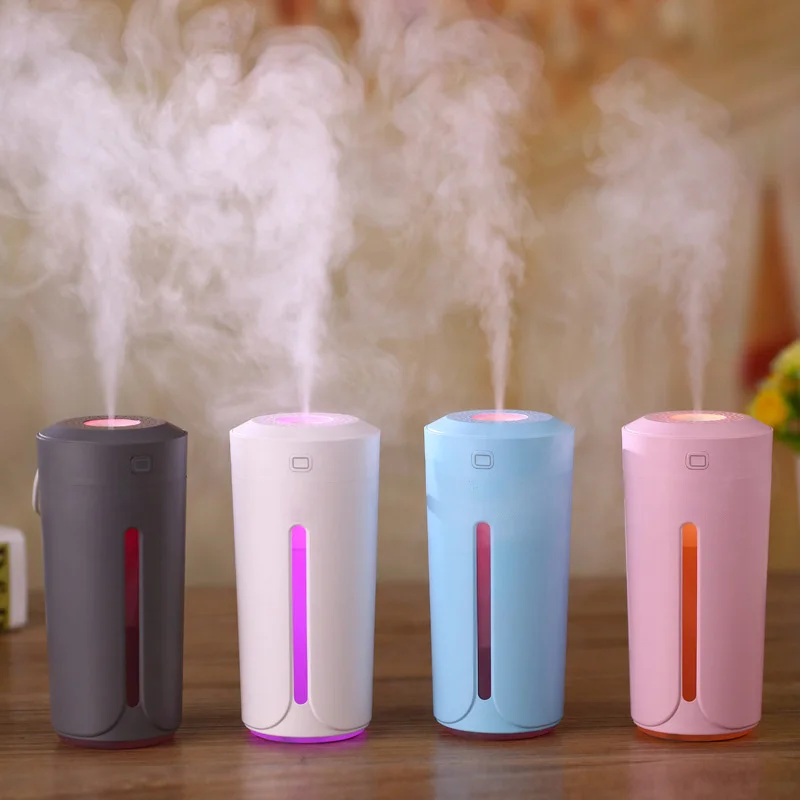

Ultrasonic Air Humidifier Essential Oil Diffuser With 7 Color Lights Electric Aromatherapy Usb Humidifier Car Aroma Diffuser
