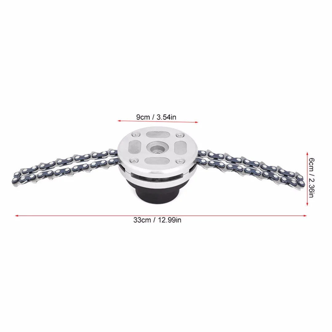 NEW Universal Trimmer Head Coil 65Mn Chain Brushcutter With Thickening chain Garden Grass Parts Trimmer For Lawn Mower