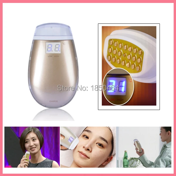 

Free shipping Mini Handheld RF Thermage Cpt Skin Tightening Facial Rejuvenation Machine Home Use face lift firming thermage