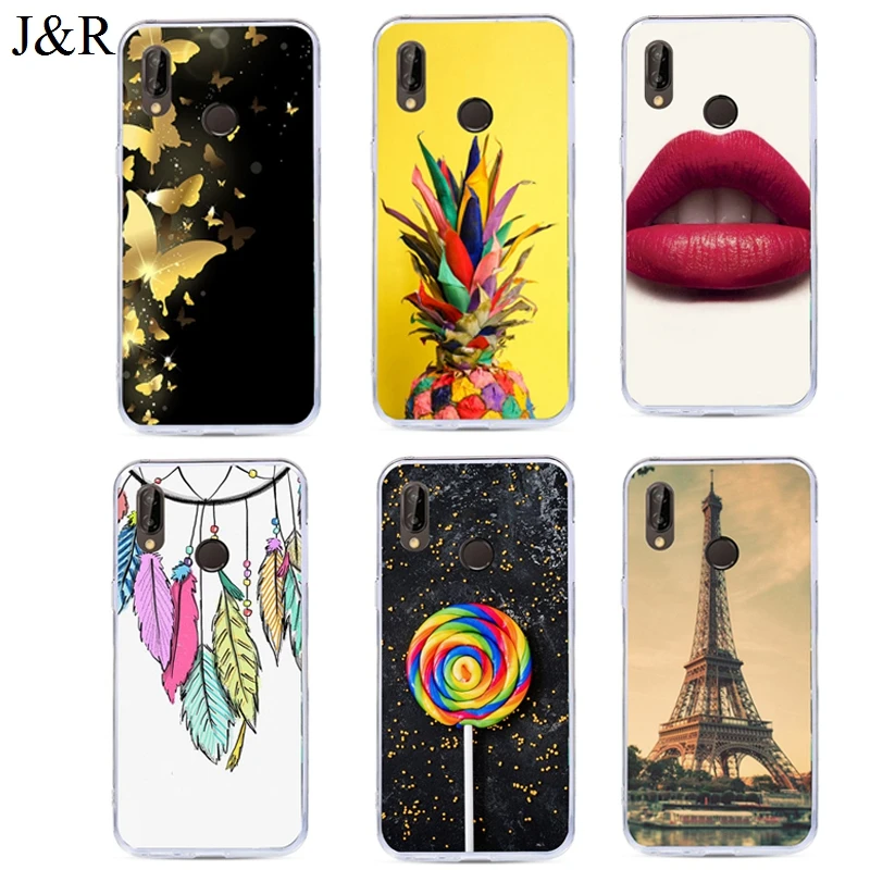 Soft TPU Phone Case For Huawei Y9 2019 Mate 10 Pro 20 P20 Lite Pro P8 P9 Lite 2017 Cover For Huawei Honor play 9 8 10 Lite