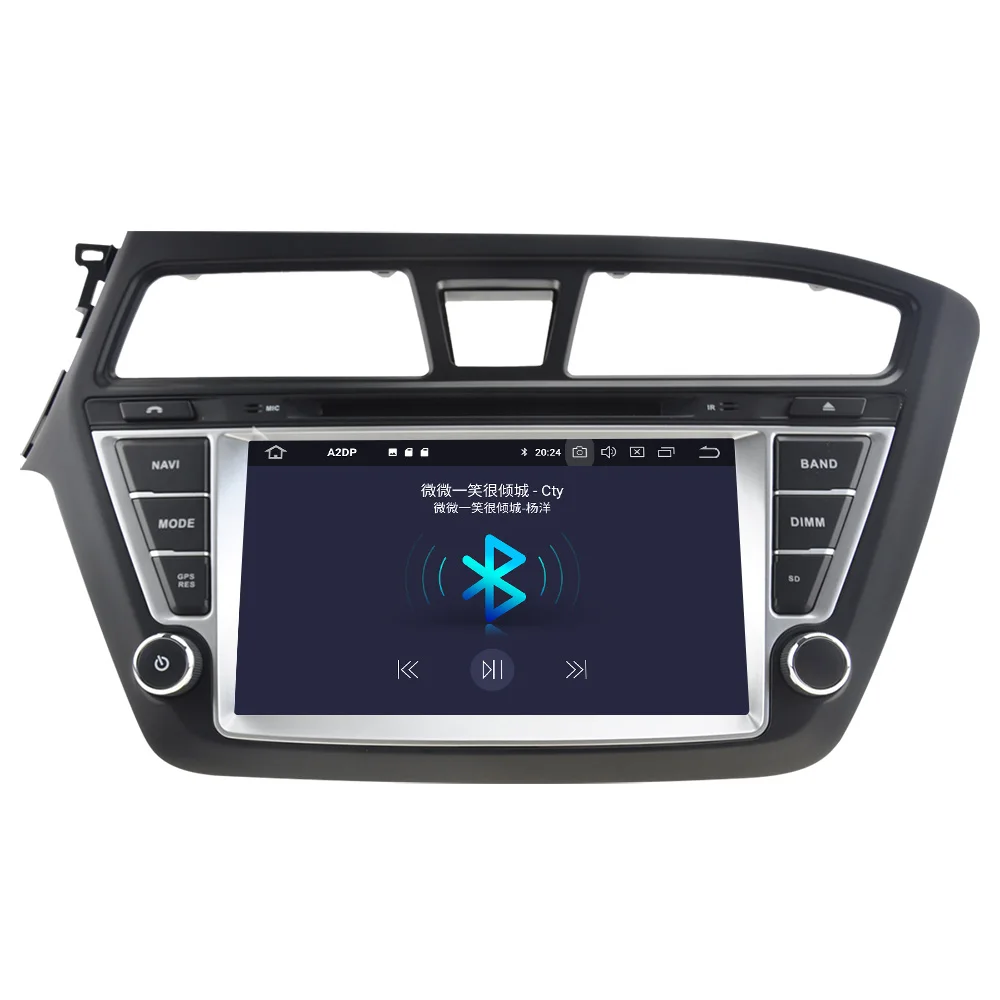 Perfect Aotsr Android 9.0 GPS navigation Car DVD Player For Hyundai I20 2014-2017 multimedia 2 din radio recorder 4GB+32GB 2GB+16GB 5