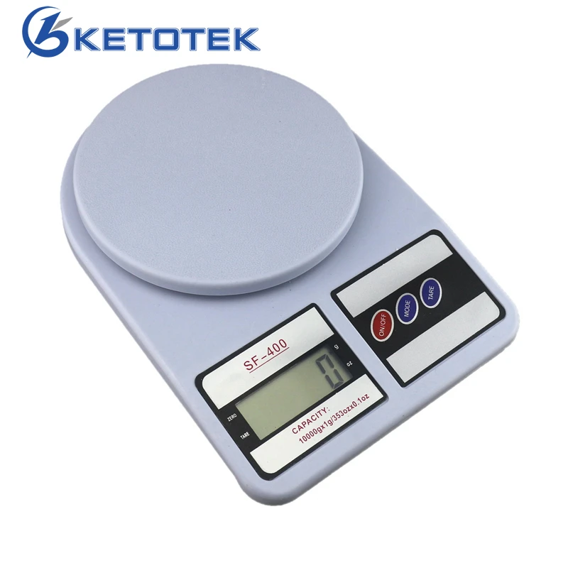 10Kg x 1g Digital Kitchen Scales Food Scale Libra Balance Weight