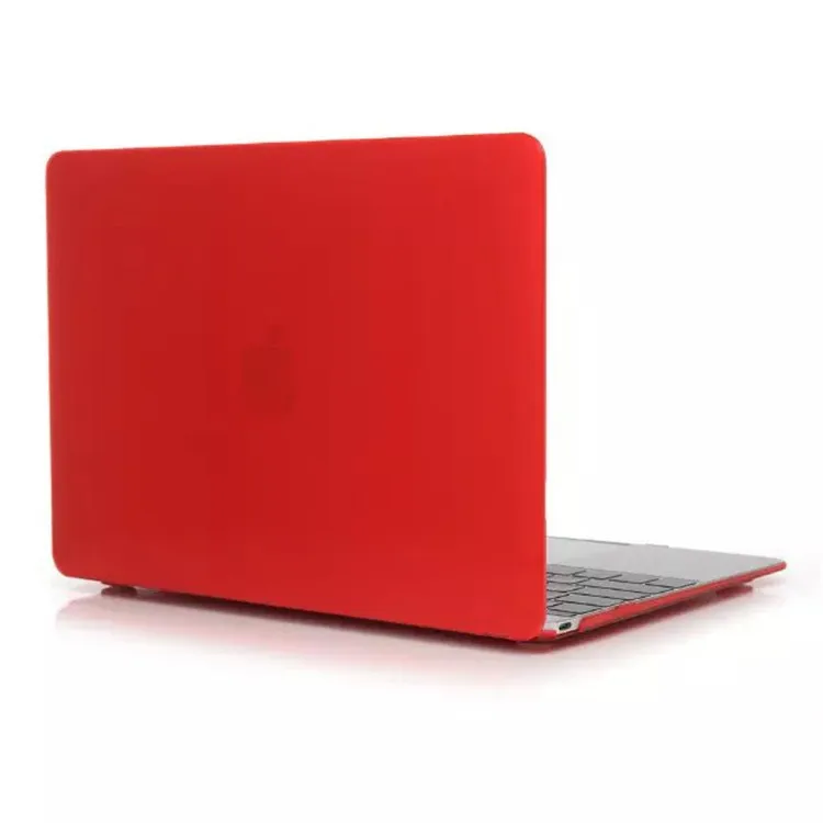 Чехол для ноутбука APPle MacBook Air Pro retina 11 12 13 15 mac Book 15,4 13,3 дюймов с сенсорной панелью+ чехол для клавиатуры - Цвет: Красный