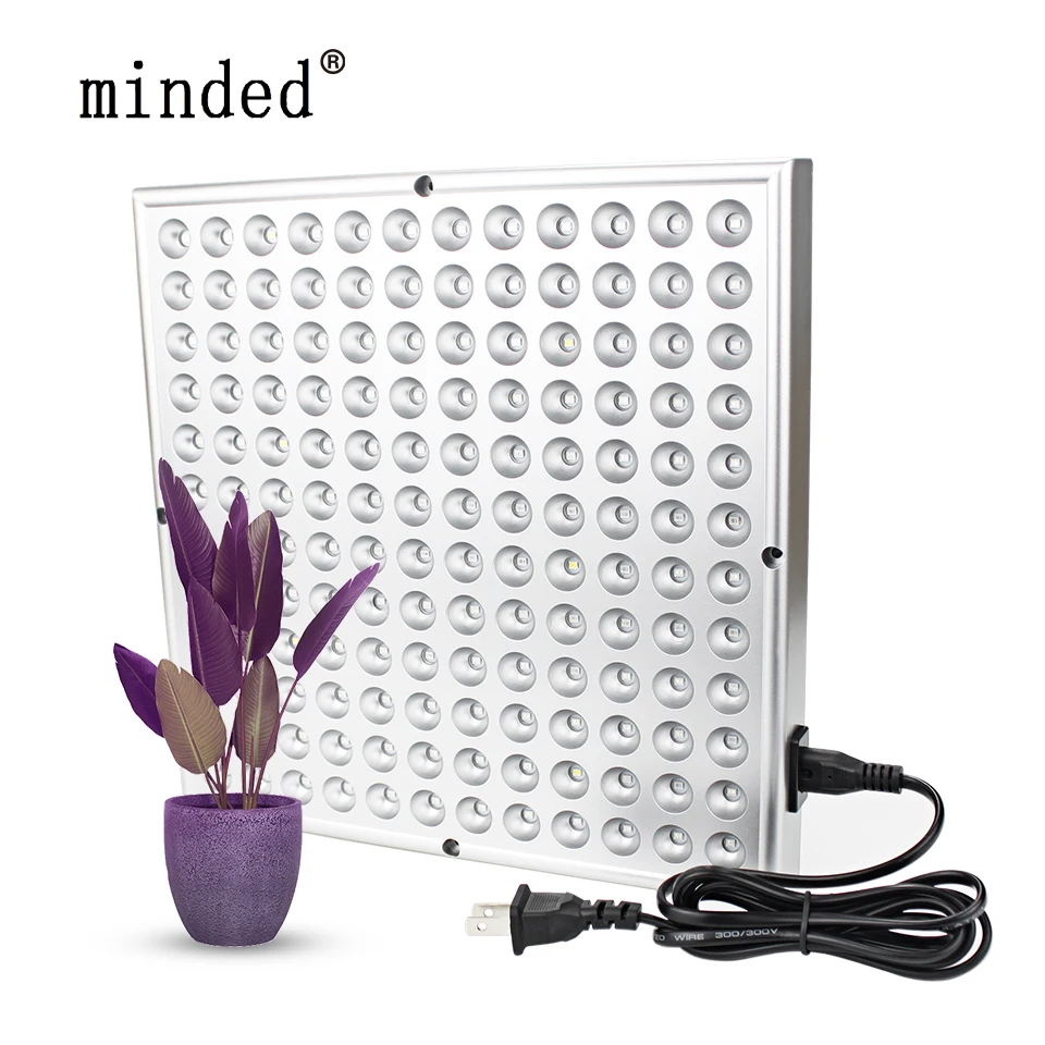 

45W Full Spectrum LED Grow Light For Indoor Greenhouse Plants Grow Led Full Spectrum Panel Aluminum Grow Lamp For Plant Aquarium
