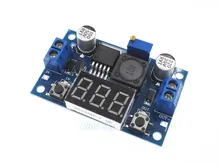 5 шт. LM2596 DC 4.0 ~ 40 до 1.3-37 В Регулируемая Step-Down Модуль Питания + LED вольтметр