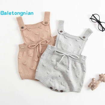

Baby Knitted Romper Autumn Infant Newborn Girls Romper Woolen Knit Baby Romper For Boys Jumpsuit Toddler Baby Clothes Overalls