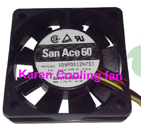 

6 см 109P0612H701 6015 12 В 0.09a охлаждающий вентилятор 109P0605M701 109P0612K701 109P0612S701 109P0612S701 109P0612M701 hzdo