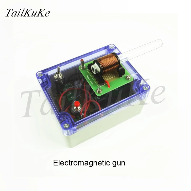 Тип B) первичный электромагнитный пистолет, DIY комплект, первичная и вторичная технология, катушка пистолет