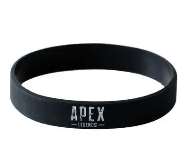 Apex legends силиконовый браслет Модный повседневный популярный мужской женский черный резиновый браслет спортивный ремешок бижутерия сувенир подарок - Окраска металла: 4