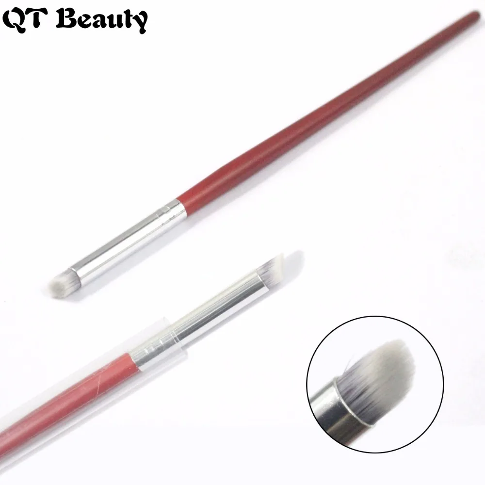 

1Pc Professional Nail Art Gradient Dizzy Dye Brush for Pattern Wood Handle Angled Nail Brush Tool Gel Acrylic Pen Tools fs05