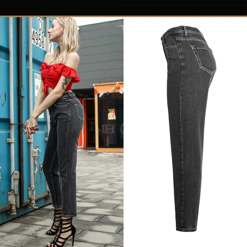 True Denim Pants Boyfriend Jean Casual 