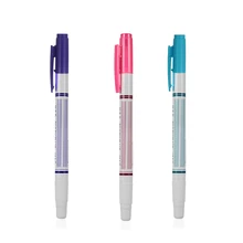 Top quality Water Soluble Fabric Marker ink Pen Erasable Pen Double Head Disappear Automatically Home