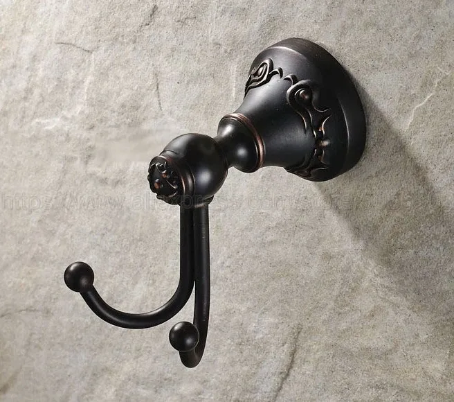 Oil Rubbed Bronze Coat Hook Bathroom Hardware Wall Mounted Bathroom Hanging Hook Bathroom Hardware zba450