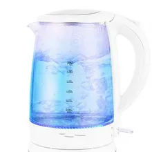 Электрический чайник прозрачный с автоматическое сокращение-ВЫКЛ электрические чайники функция безопасности автоматического выключения