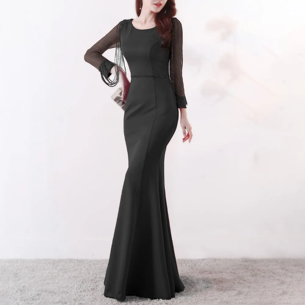 2018 Платье женское зимнее Vestidos Verano элегантное Сетчатое длинное тонкое вечернее