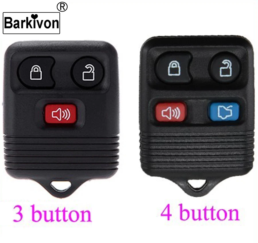 New Replacement of 3 Button Remote Key Fob Shell Case For Ford Transit