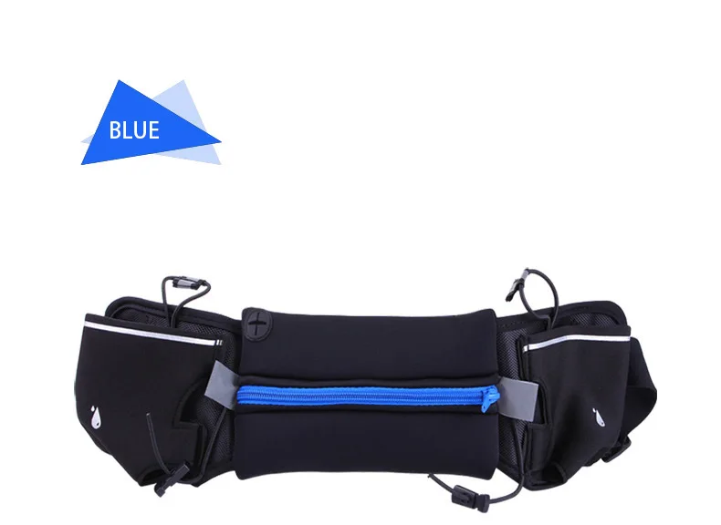 Running Waist Bags Outdoor For Man&Women Jogging Waist Pack Hydration Belt Bag Water Bottle Fitness Gym Lightweight Sport Wallet