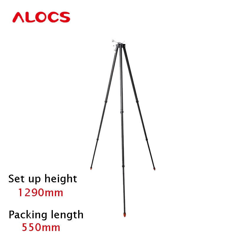 

ALOCS CF-RT06 Tripod Matching RT01/02/03 Hanging Camping Cooking Picnic Cookware Pot