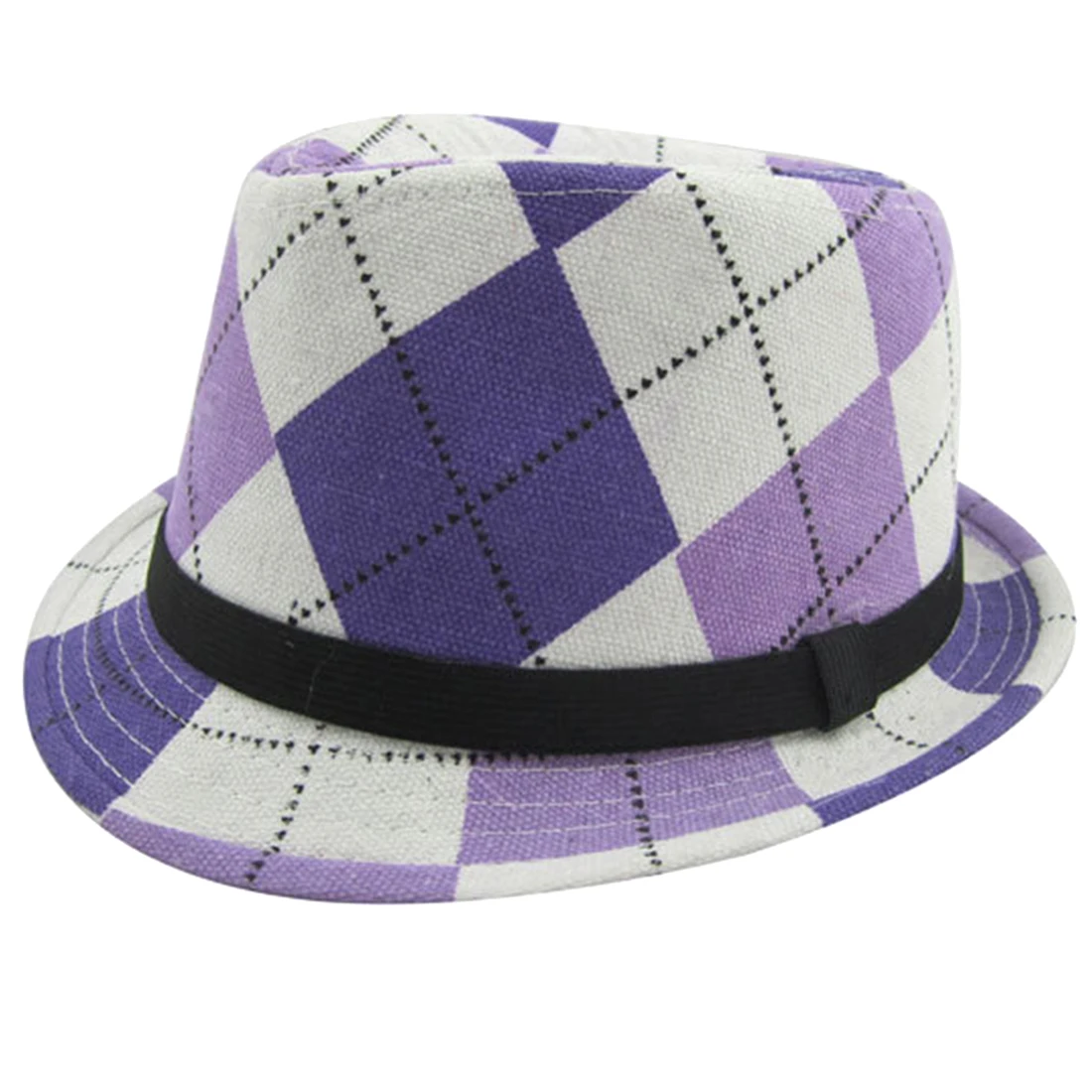 Новая детская шапочка для мальчиков и девочек в стиле джаз, хлопковая шляпа-федора, лучший подарок для детей 2-6 лет - Цвет: 9