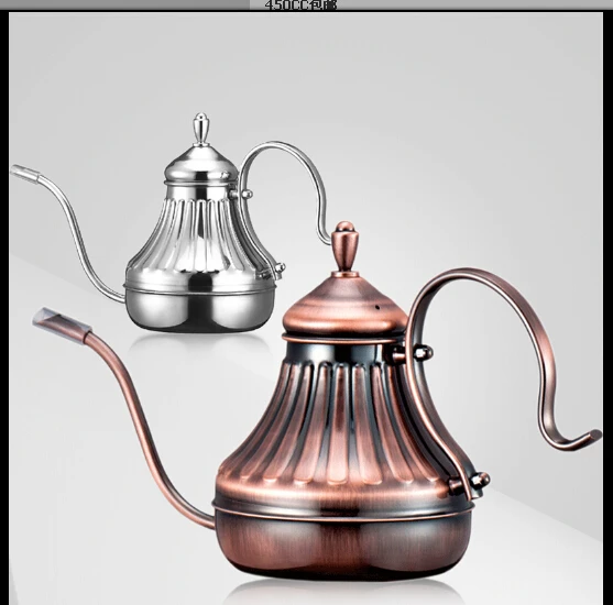 Stainless steel long spout coffee kettle/ Pour Over coffee Pot ,Tea and