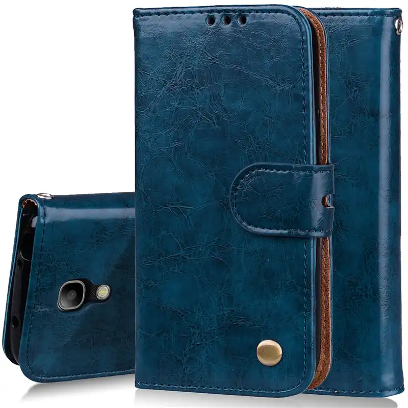 Кожаный чехол-книжка для samsung Galaxy S4 i9500, S4 Mini i9190, чехол-бумажник для samsung S4 Mini GT i9192 i9195, чехол для телефона s - изображение