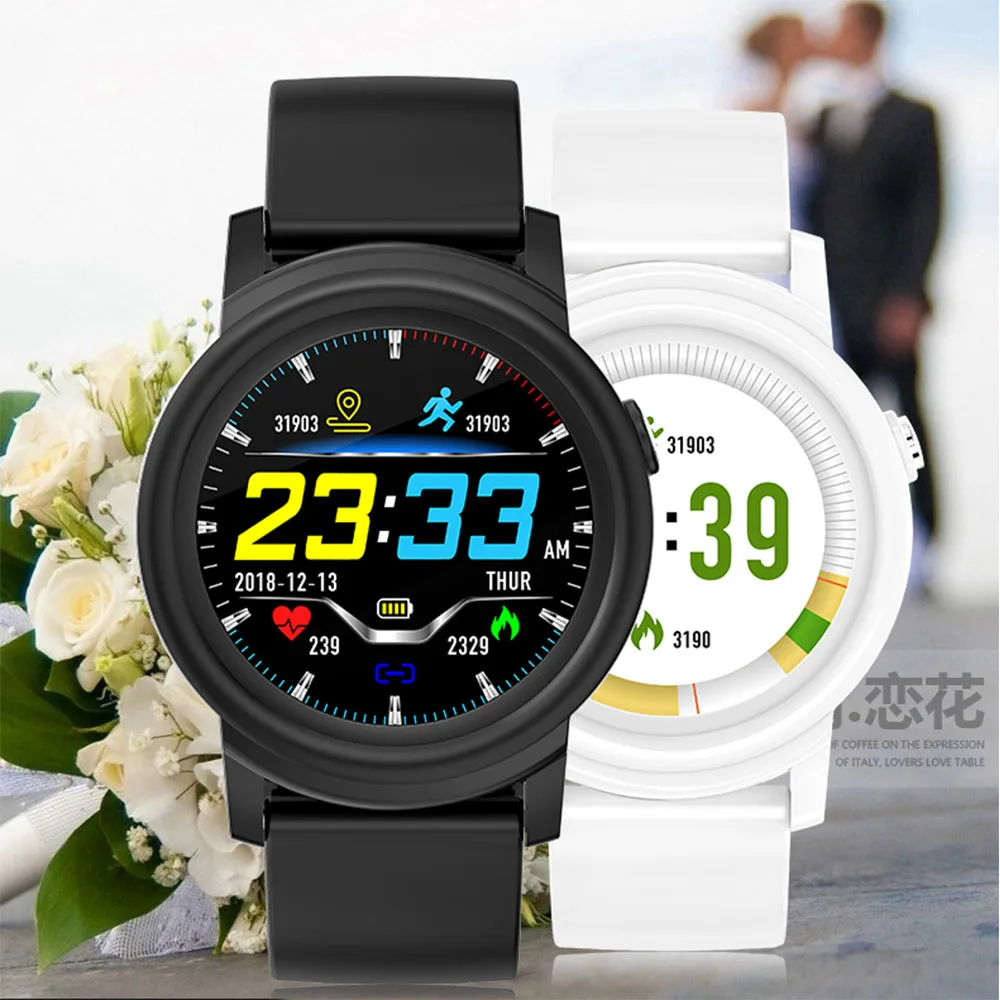 

Timethinker NY01 Smart Watch Clock Women Smartwatch Reloj Hombre Lover Watches Fitness Tracker Heart Rate Monitor Couple Gift