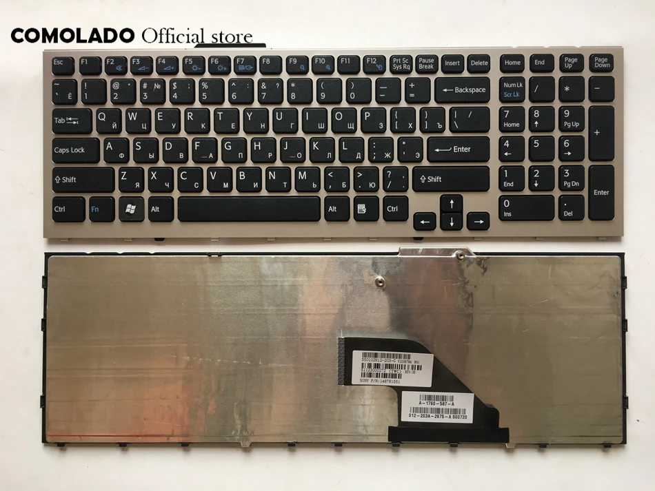 

RU Russian Keyboard For SONY VPCF VPCF11 VPCF12 VPCF13 F11 F12 series With Frame Laptop Keyboard RU LAYOUT