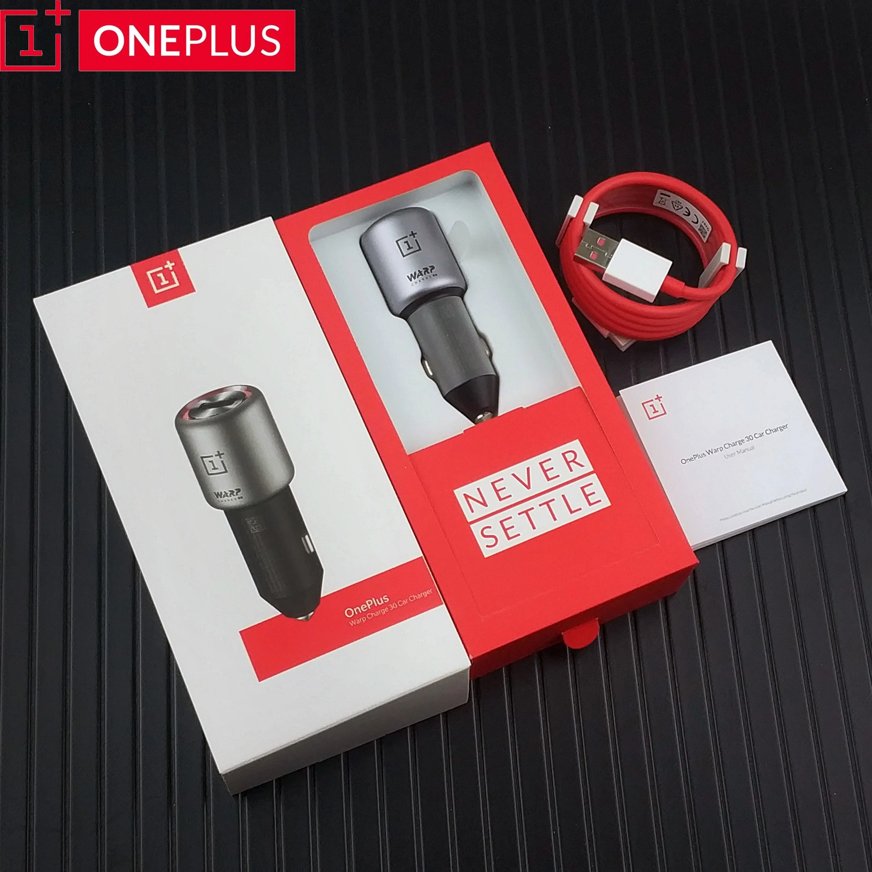 

Oneplus warp charge 30 car charger Original 5V=6A Usb type-c quick fast One plus 7 Pro Car Charge adapter for one plus 7 6T 6 5T