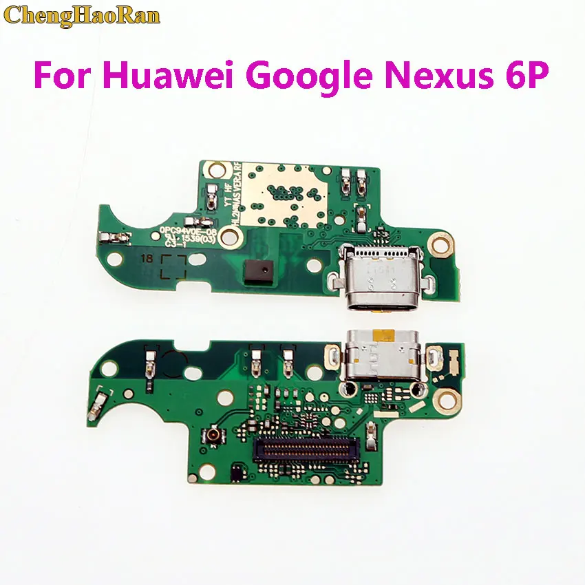 ChengHaoRan для huawei mate s 7 8 9 10 9pro Y3-2 3g 4G Google nexus 6p USB разъем док-станция разъем зарядка Нижняя плата гибкий кабель - Цвет: for Google Nexus 6p