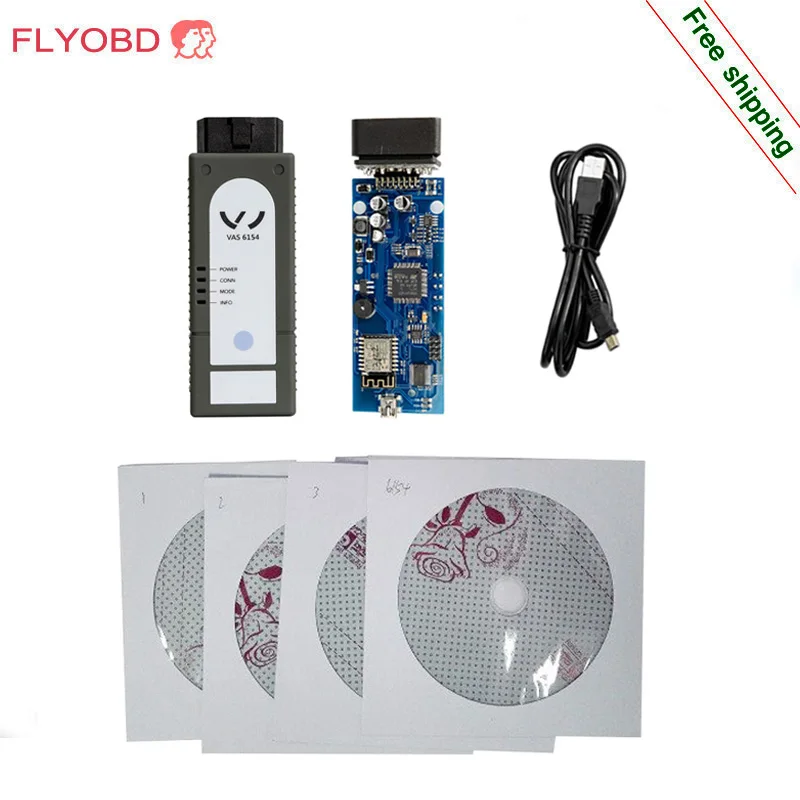 2018 новый wifi VAS 6154 ODIS 4.4.10VAG диагностический инструмент vas6154 сканер vas5054a 4 33 4.4.1
