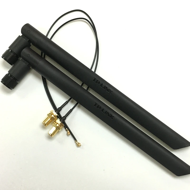 WiFi Antenna Sma Interface 6db Omni Antenna D-link Wireless Router Wireless Network Card .4GHz 5GHz 5.8GHz Dual Band WiFi RP-SMA Antenna
