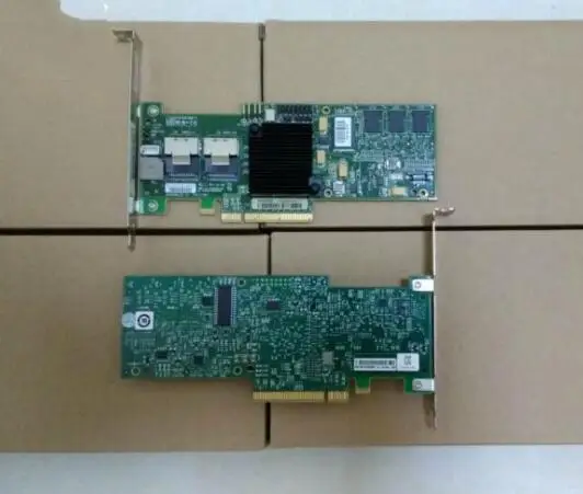 

Adapter for LSI 8708EM2 SAS RAID Controller card support raid 0, 1, PCI-e 8X 128M
