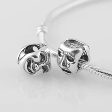 Se adapta a Pandora Original Pulsera Del Encanto de DIY Que Hace 925 Teatro Máscara Del Encanto Europeo de Plata de Bolas de Las Mujeres de La Joyería