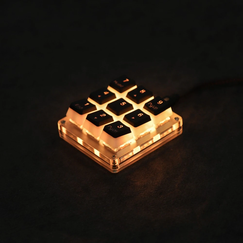 9 キー Ymdk プログラマブル Rgb サポートマクロ機能タイプ C Mx スイッチメカニカルキーボードテンキーゲーム Photoshop 株式 Keyboards Aliexpress