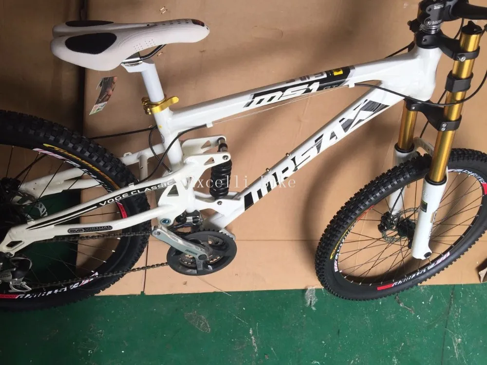 Flash Deal 21/24/27/30 Speeds 26*17" Aluminium Alloy Soft-tail Full Suspension Downhill Bicicleta Mountain Bike26 Oil Disc Brake Bicicletas 3