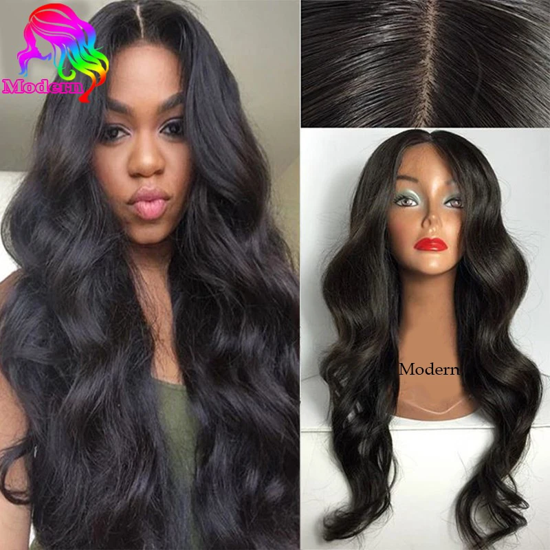 7A Silk Top Full Lace Wigs Body Wave Silk Base Wig Virgin Glueless Full