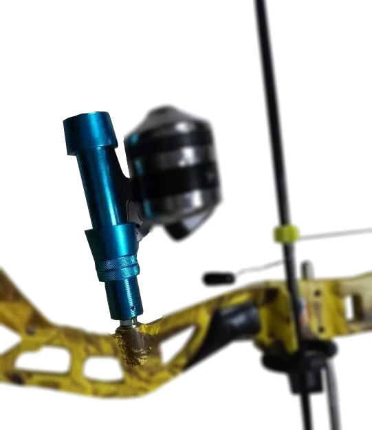 

Blue Bow Fishing Fish Hunting Heavy Duty Aluminum Anchor Reel Seat Set