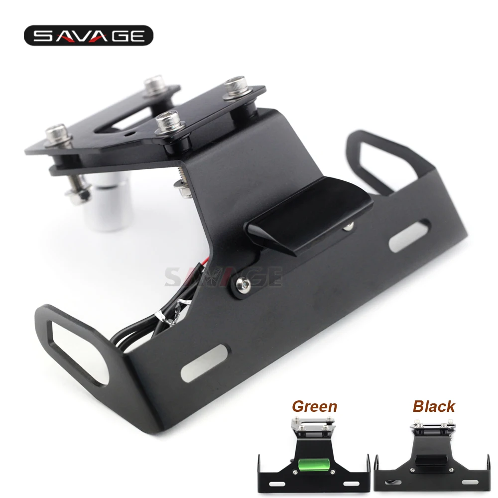  License Number Plate Holder Frame For KAWASAKI Z 900 Z900 2017-2020 2018 2019 Motorcycle Accessorie - 4000210543480