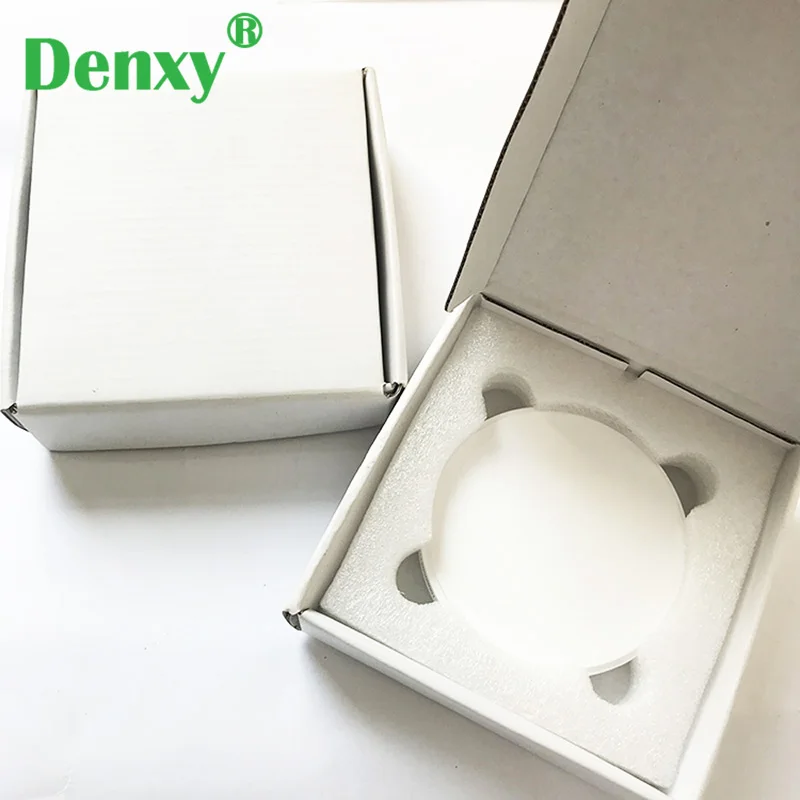 Denxy 1 шт Многослойные однопросвечивающие стоматологические блоки из циркония 98*10-30 мм Стоматологическая Система Виланд Высокое качество для изготовления зубов