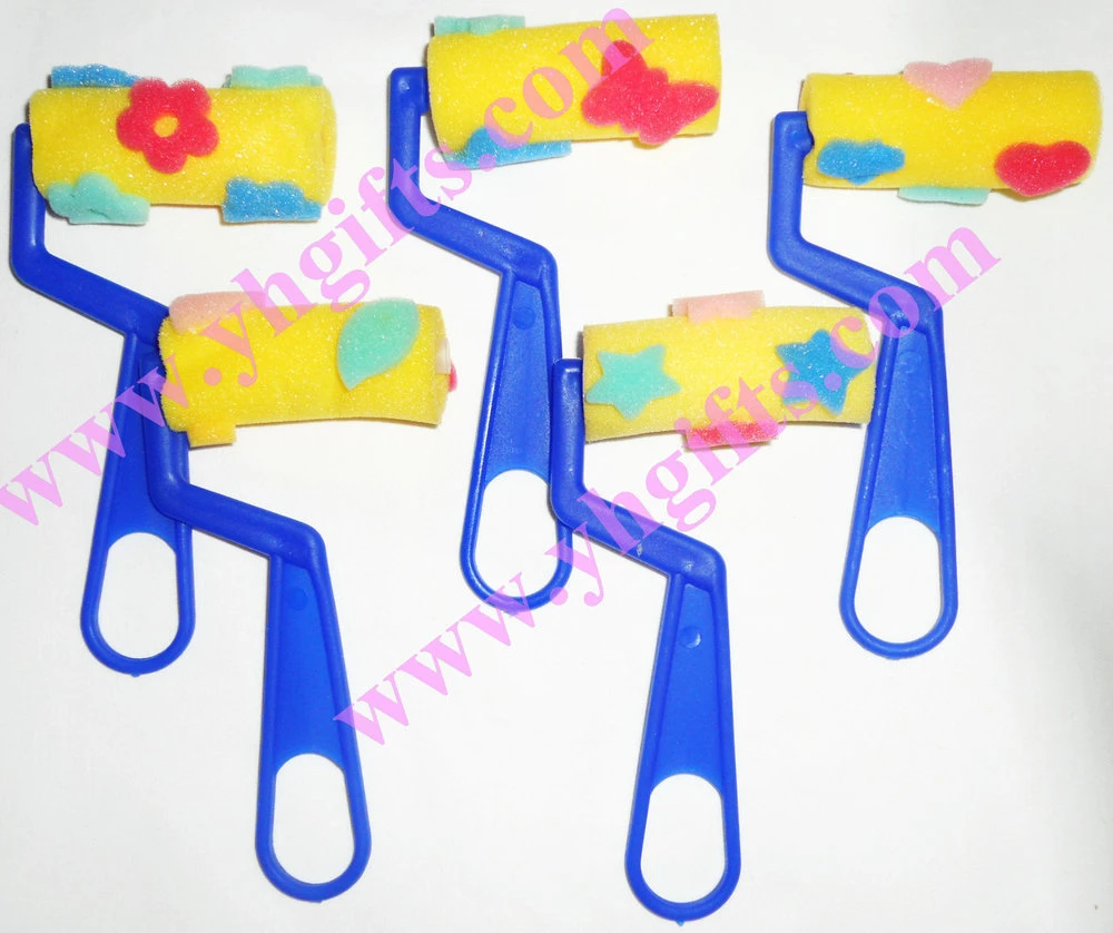 12 قطعة الوحدة مختلطة تصميم الفن الإسفنج الأسطوانة ختم فرش الطلاء طوابع الطلاء أدوات الرسم رياض الأطفال Craft Ts 8x15cm الاطفال اللعب Brush Photo Toys Hasbrobrush Spray Aliexpress