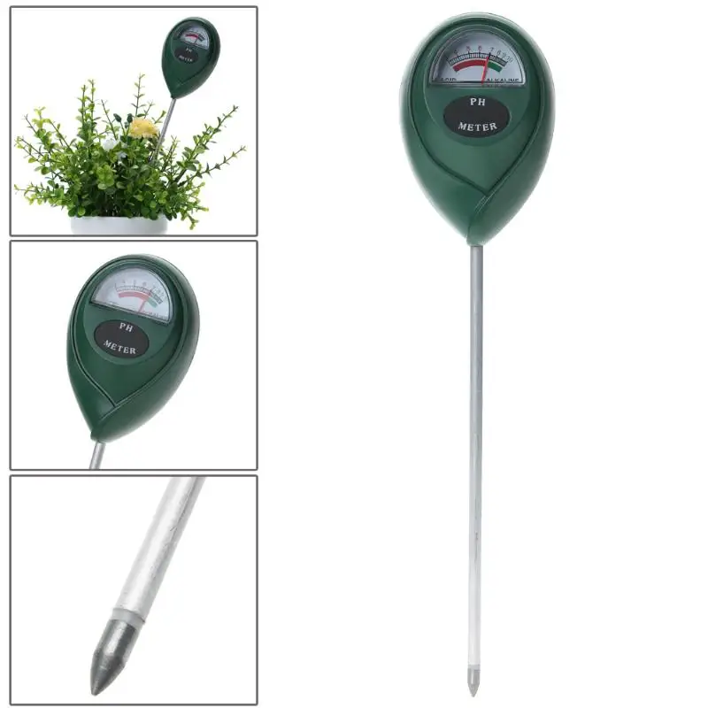 Medidor de ph do Testador Medidor de ph Umidade para Plantas Digital para Jardim Flores e Vegetais Profissional Jardim Solar Ferramenta Plantas Luz
