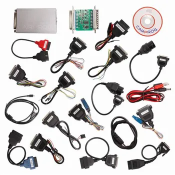 

2017 Newest Carprog V10.05 Full Adapters Car Prog Radio Transponder Programmer MCU ECU Dash IMMO Chip Tuning Airbag Reset Tool