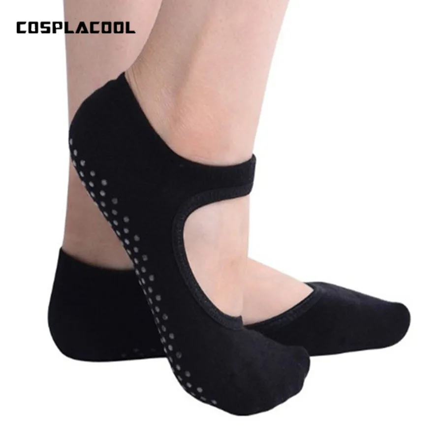 

Women Ballet Dance Pilates Socks Backless Professional Fitness Pilates Socks Women Non-slip Dance Pilates Socks Women Grip Socks