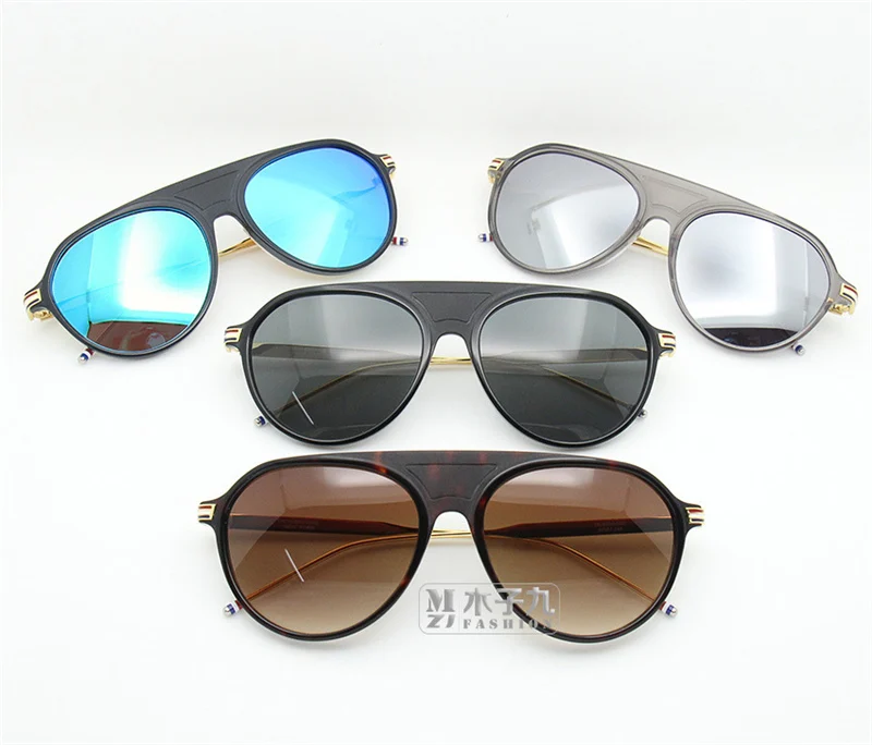 Новое поступление солнцезащитные очки Для мужчин Для женщин UV400 высокое качество круглые солнцезащитные очки Zonnebril Mannen Dames с чехол
