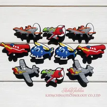 Новое поступление; Лидер продаж; 10 шт/лот; обувь с самолетами; очаровательные украшения для обуви; аксессуары для обуви; подходит для браслетов и кроков; подарок для детей