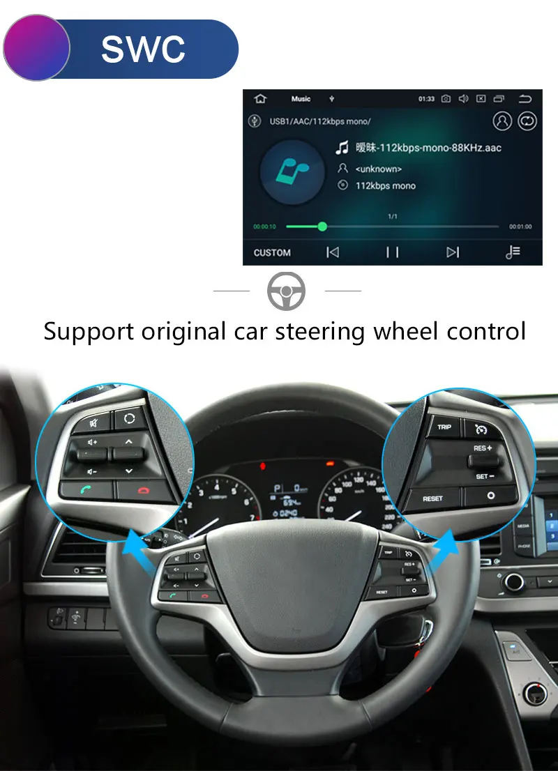 Автомагнитола zetech PX6 gps 1 din Android 9,0 для Ford Kuga 2013 dvd Автомобильный мультимедийный Автомагнитола головное устройство